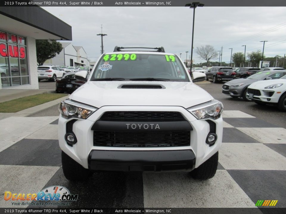 2019 Toyota 4Runner TRD Pro 4x4 Super White / Black Photo #2