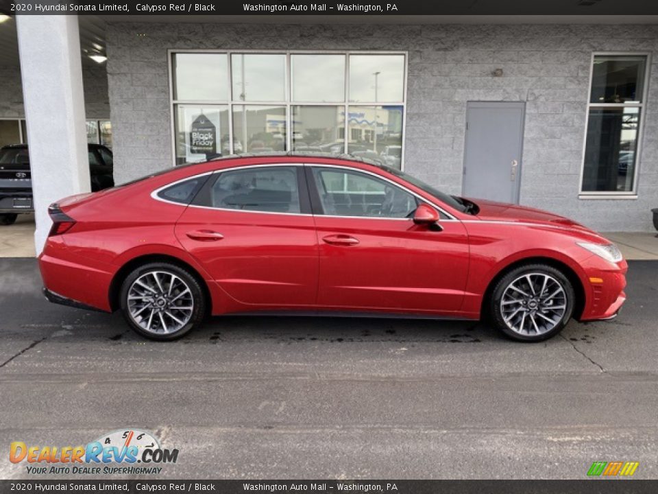 Calypso Red 2020 Hyundai Sonata Limited Photo #3