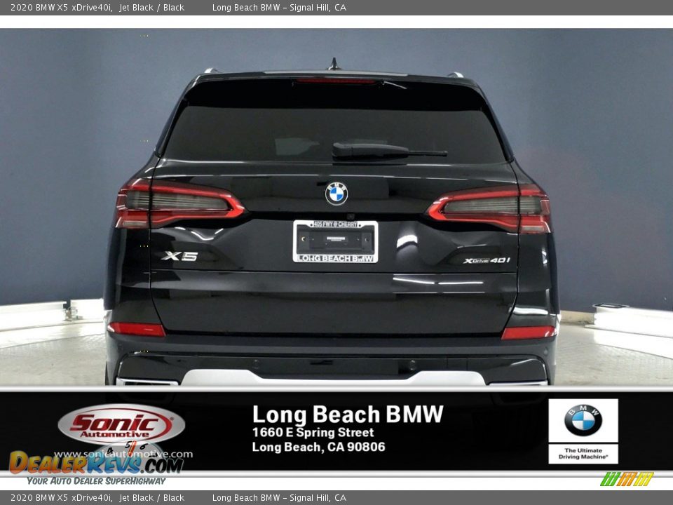 2020 BMW X5 xDrive40i Jet Black / Black Photo #3