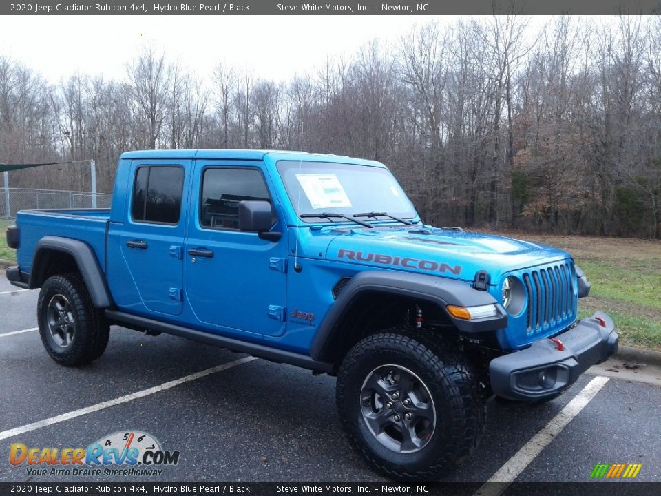 Hydro Blue Pearl 2020 Jeep Gladiator Rubicon 4x4 Photo #4