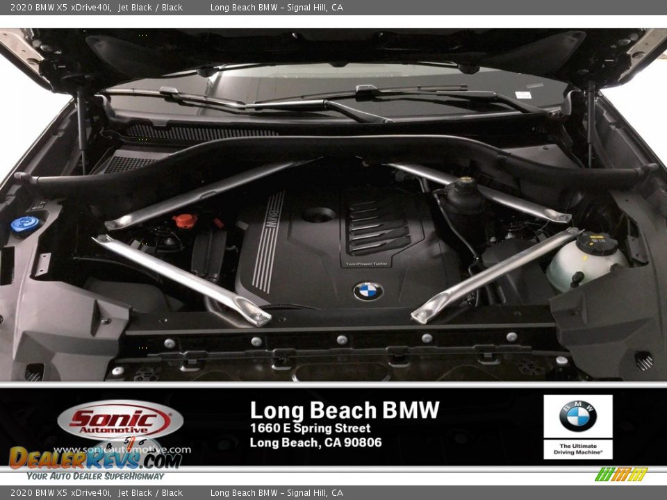 2020 BMW X5 xDrive40i Jet Black / Black Photo #8