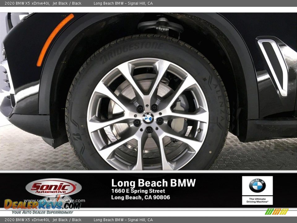 2020 BMW X5 xDrive40i Jet Black / Black Photo #9