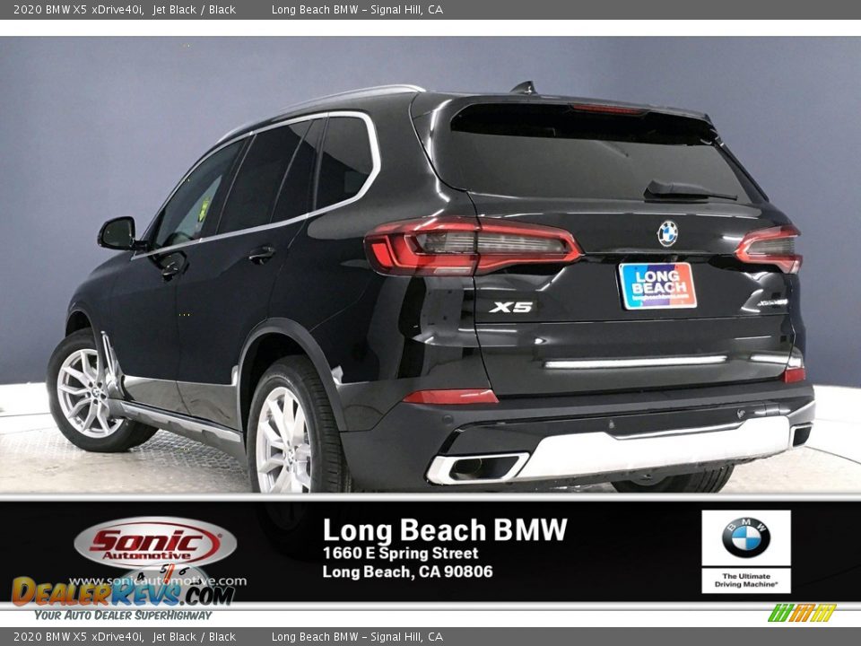 2020 BMW X5 xDrive40i Jet Black / Black Photo #2