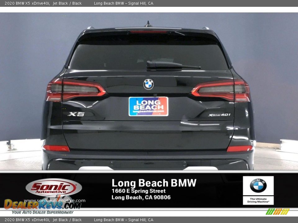 2020 BMW X5 xDrive40i Jet Black / Black Photo #3