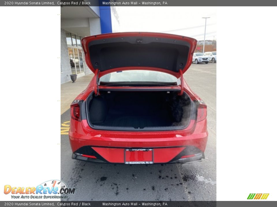 2020 Hyundai Sonata Limited Calypso Red / Black Photo #21