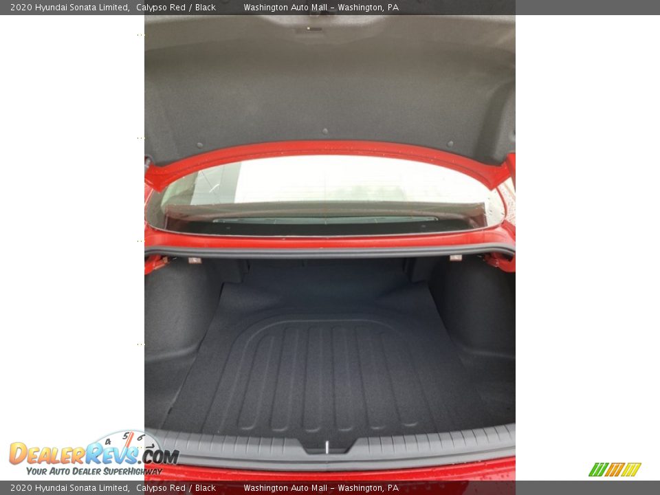 2020 Hyundai Sonata Limited Calypso Red / Black Photo #22