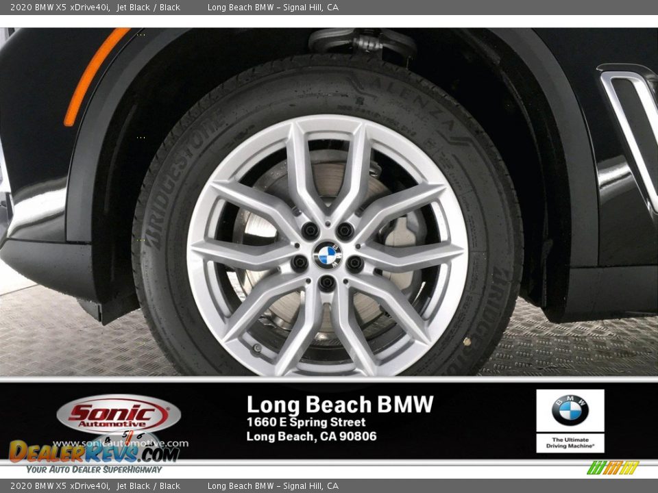 2020 BMW X5 xDrive40i Jet Black / Black Photo #9