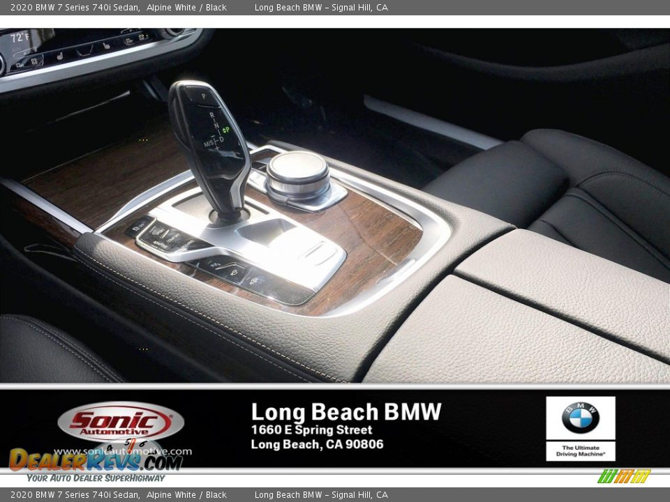 2020 BMW 7 Series 740i Sedan Alpine White / Black Photo #6