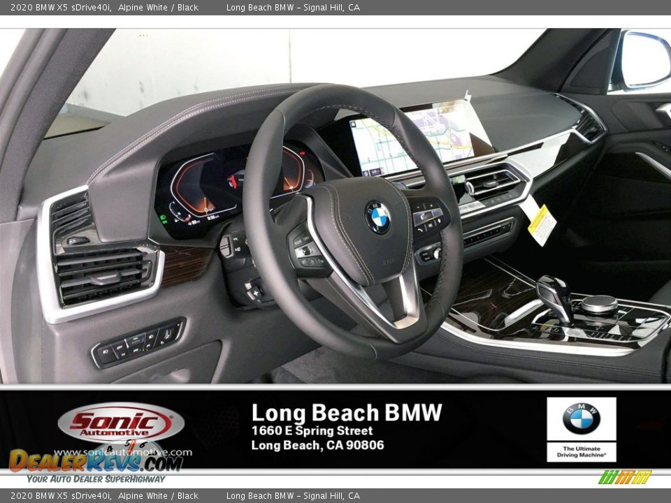 2020 BMW X5 sDrive40i Alpine White / Black Photo #4