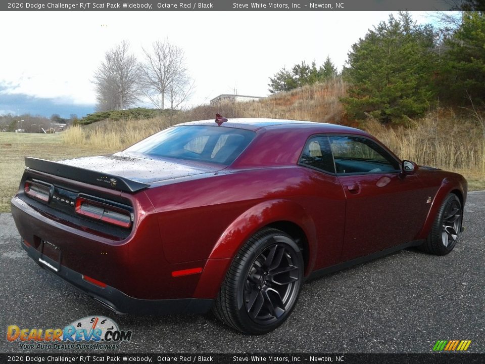 2020 Dodge Challenger R/T Scat Pack Widebody Octane Red / Black Photo #6