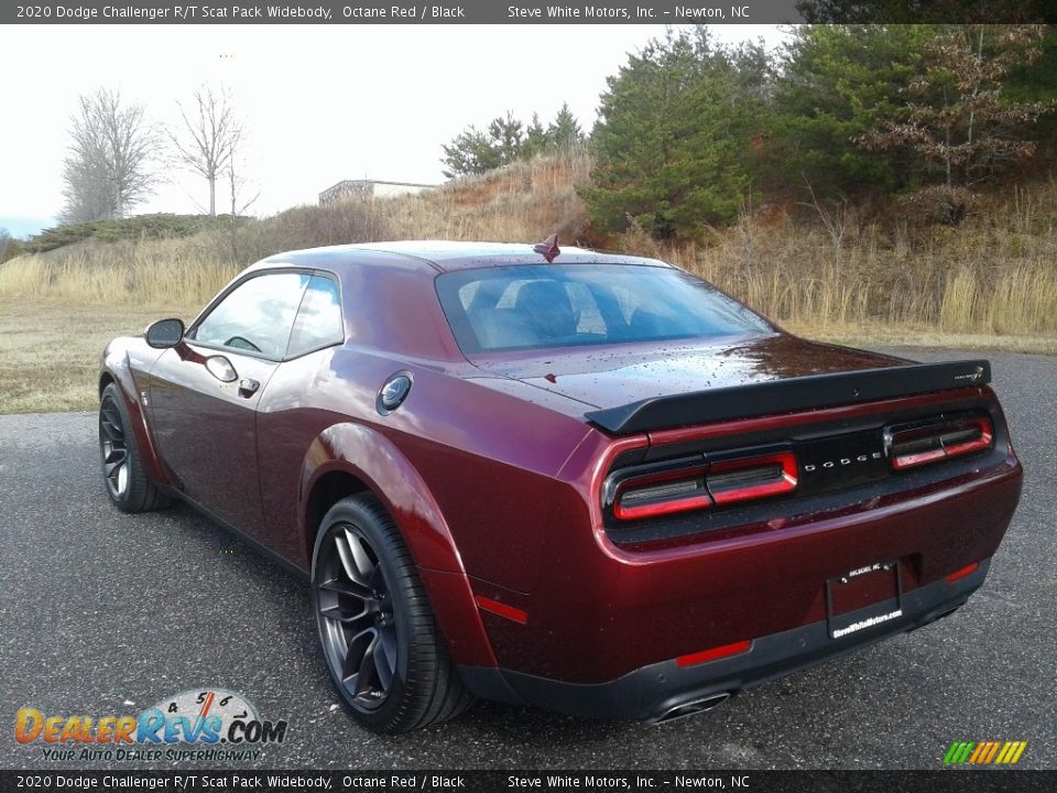 2020 Dodge Challenger R/T Scat Pack Widebody Octane Red / Black Photo #8