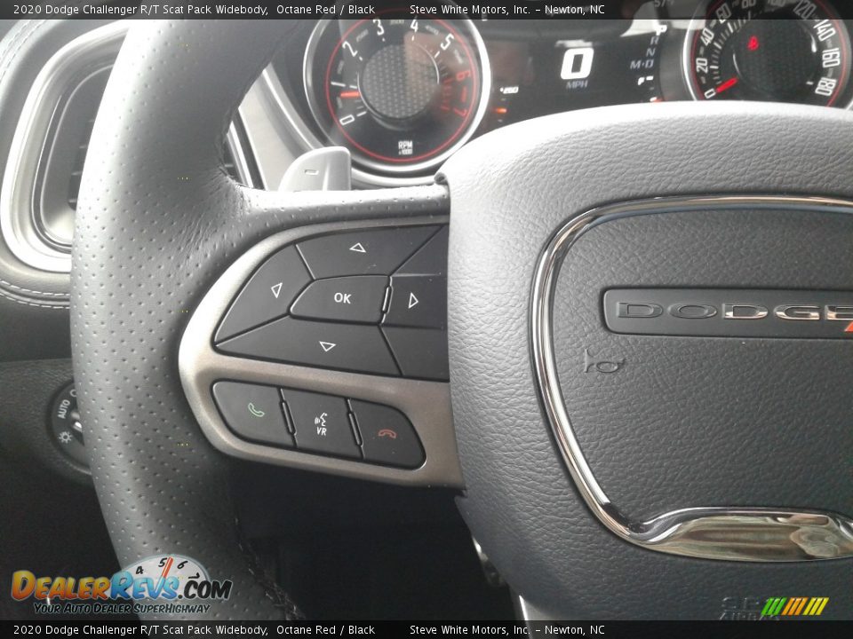 2020 Dodge Challenger R/T Scat Pack Widebody Octane Red / Black Photo #17