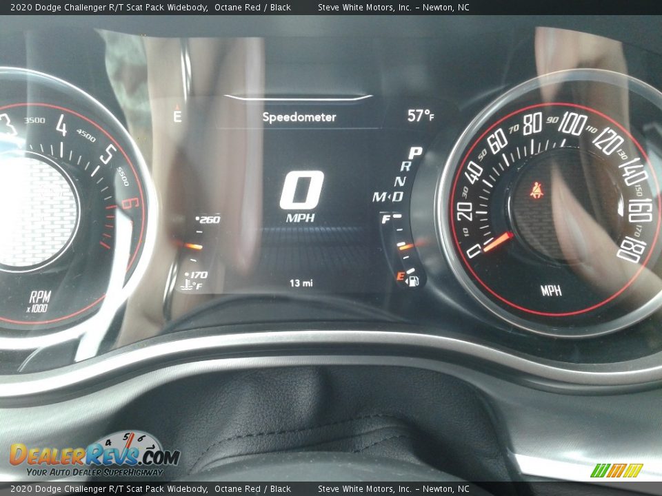2020 Dodge Challenger R/T Scat Pack Widebody Octane Red / Black Photo #19