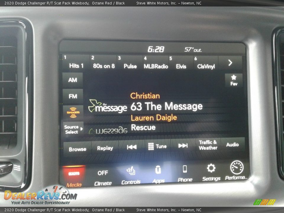 2020 Dodge Challenger R/T Scat Pack Widebody Octane Red / Black Photo #20