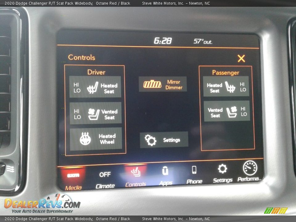 2020 Dodge Challenger R/T Scat Pack Widebody Octane Red / Black Photo #21