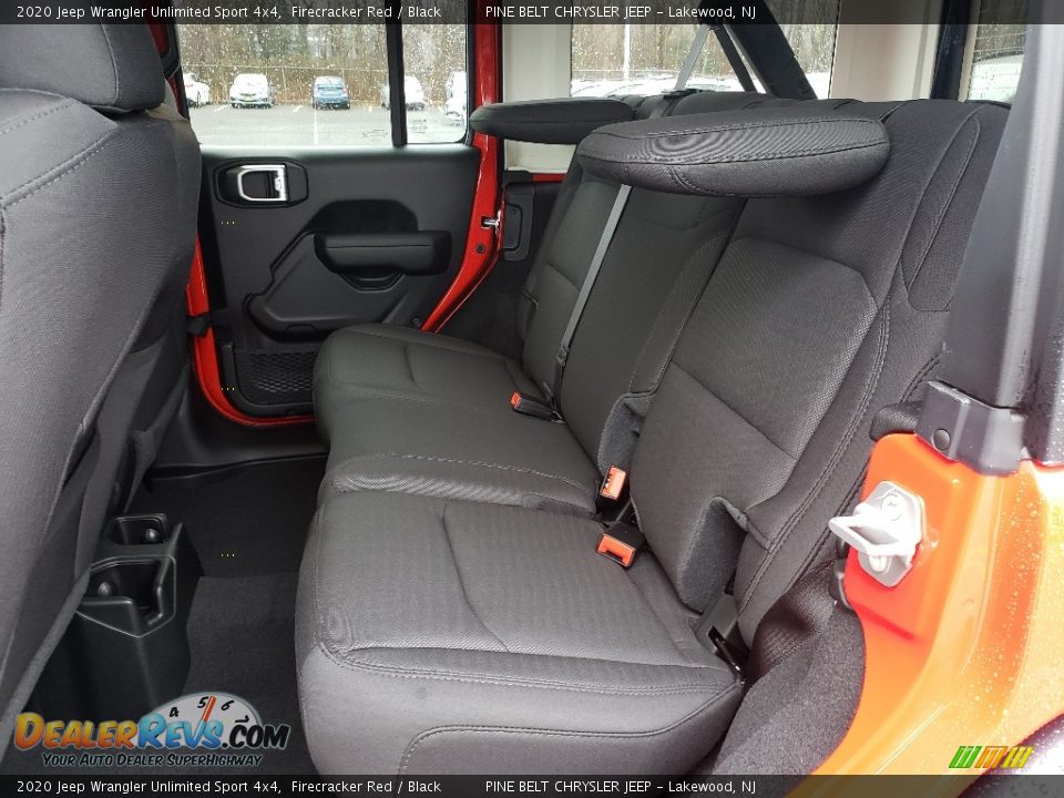 2020 Jeep Wrangler Unlimited Sport 4x4 Firecracker Red / Black Photo #6
