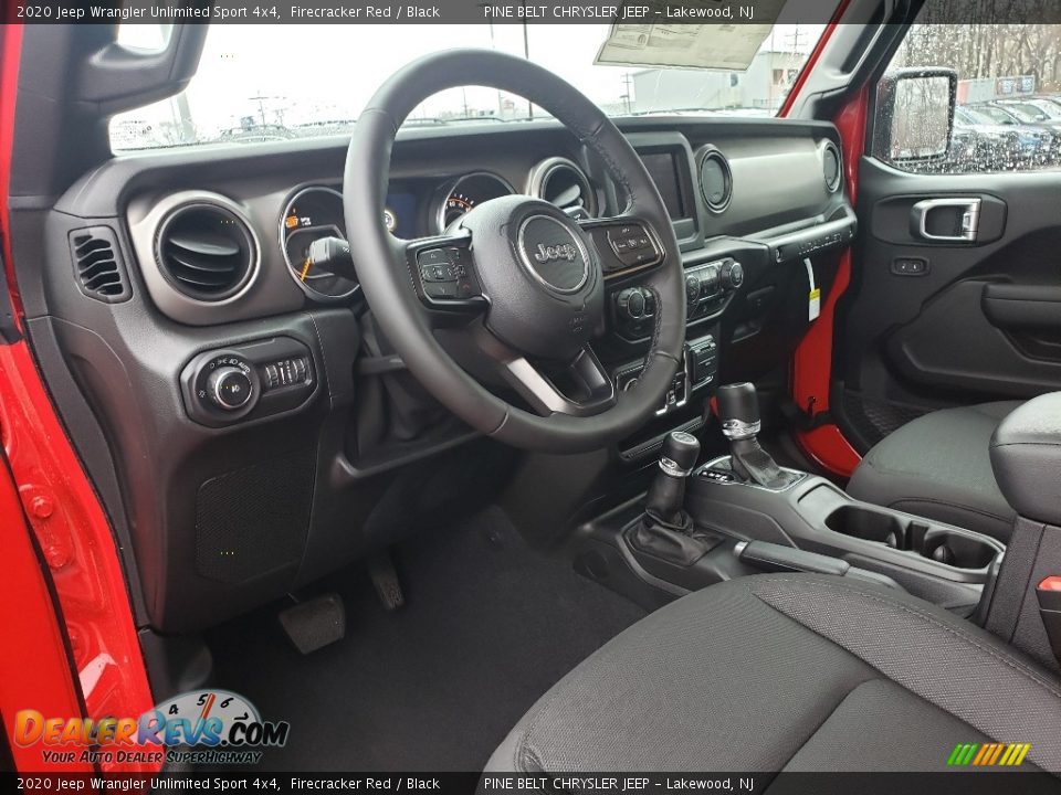 2020 Jeep Wrangler Unlimited Sport 4x4 Firecracker Red / Black Photo #7