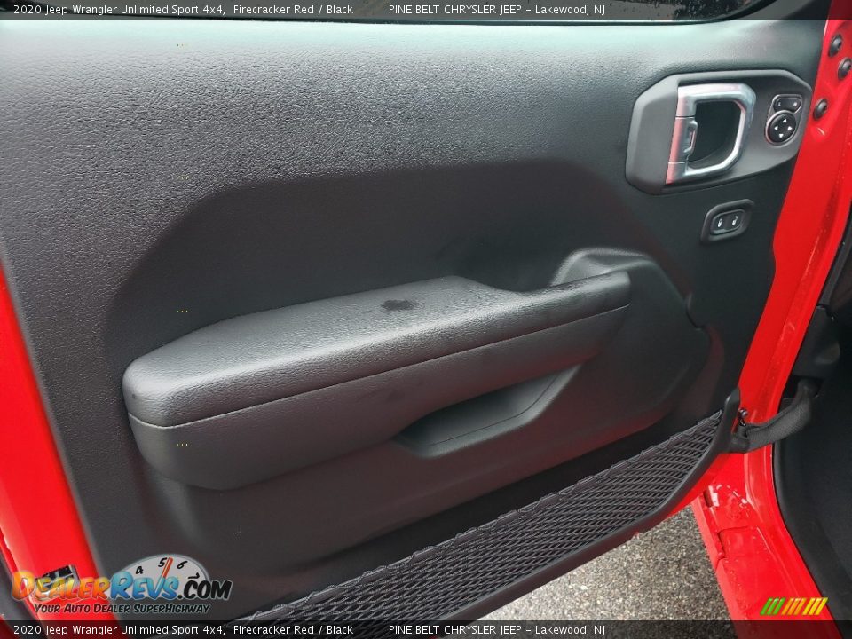2020 Jeep Wrangler Unlimited Sport 4x4 Firecracker Red / Black Photo #8