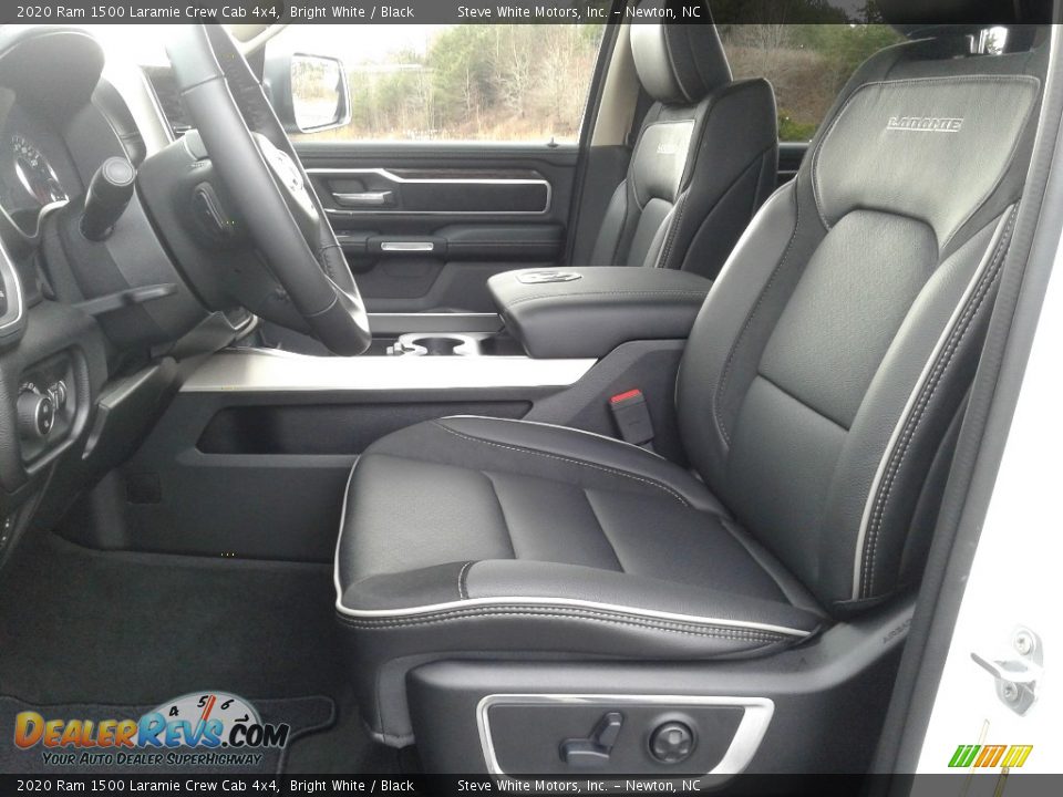 2020 Ram 1500 Laramie Crew Cab 4x4 Bright White / Black Photo #11