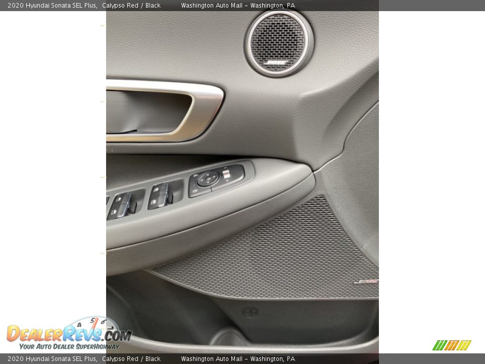 2020 Hyundai Sonata SEL Plus Calypso Red / Black Photo #12