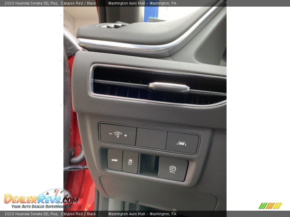 2020 Hyundai Sonata SEL Plus Calypso Red / Black Photo #13