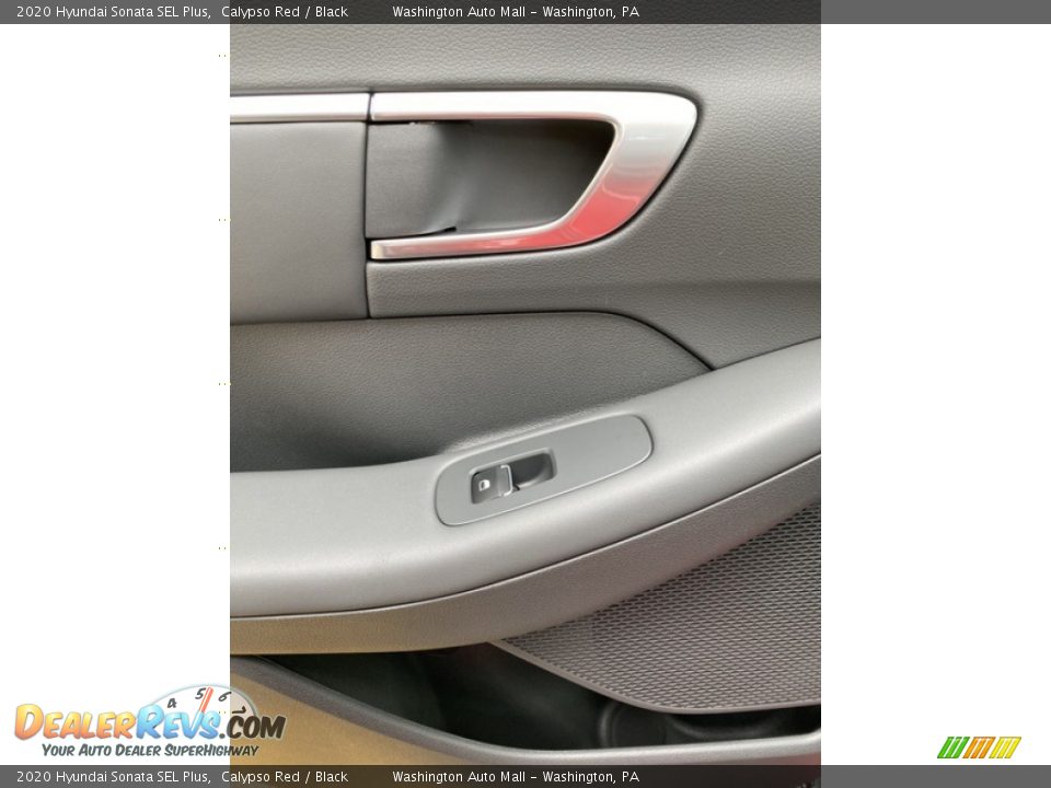 2020 Hyundai Sonata SEL Plus Calypso Red / Black Photo #18