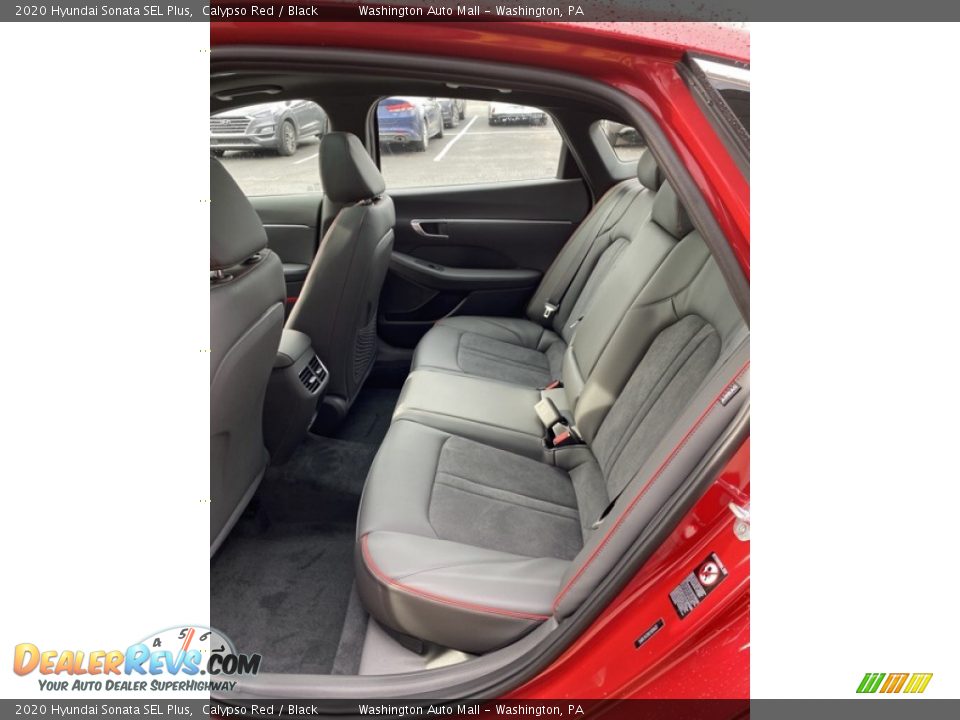 2020 Hyundai Sonata SEL Plus Calypso Red / Black Photo #20