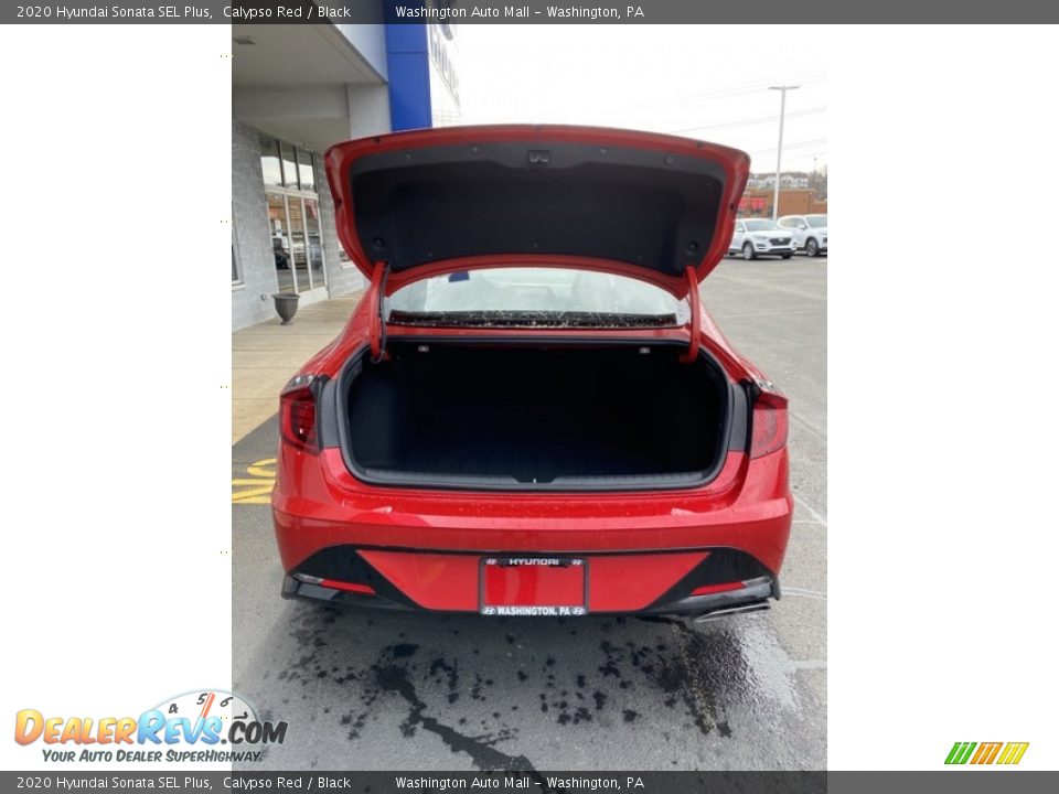 2020 Hyundai Sonata SEL Plus Calypso Red / Black Photo #21