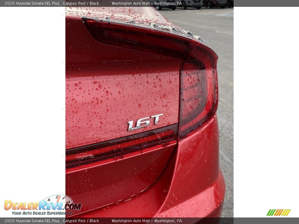 2020 Hyundai Sonata SEL Plus Calypso Red / Black Photo #23