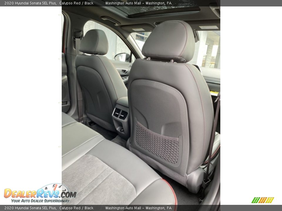 2020 Hyundai Sonata SEL Plus Calypso Red / Black Photo #24
