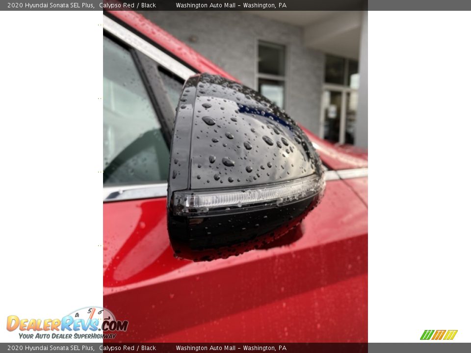 2020 Hyundai Sonata SEL Plus Calypso Red / Black Photo #27