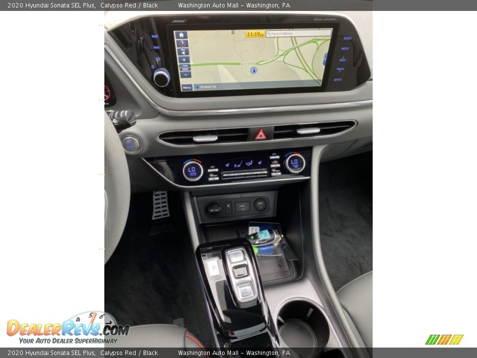 2020 Hyundai Sonata SEL Plus Calypso Red / Black Photo #30
