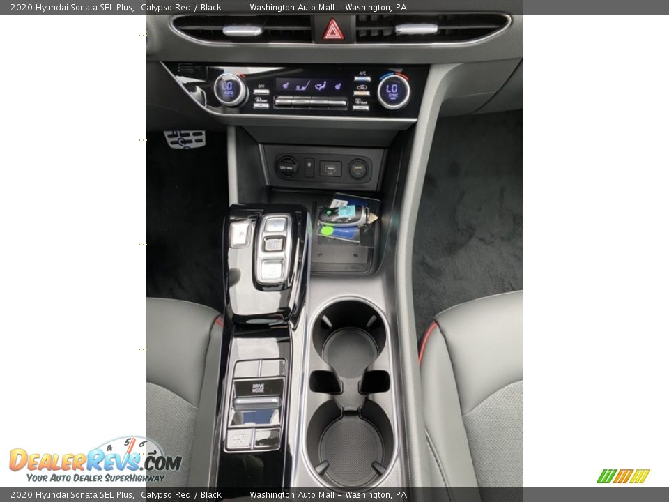 2020 Hyundai Sonata SEL Plus Calypso Red / Black Photo #32