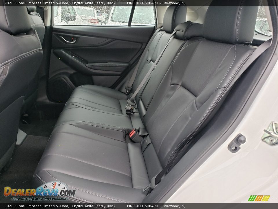 2020 Subaru Impreza Limited 5-Door Crystal White Pearl / Black Photo #6
