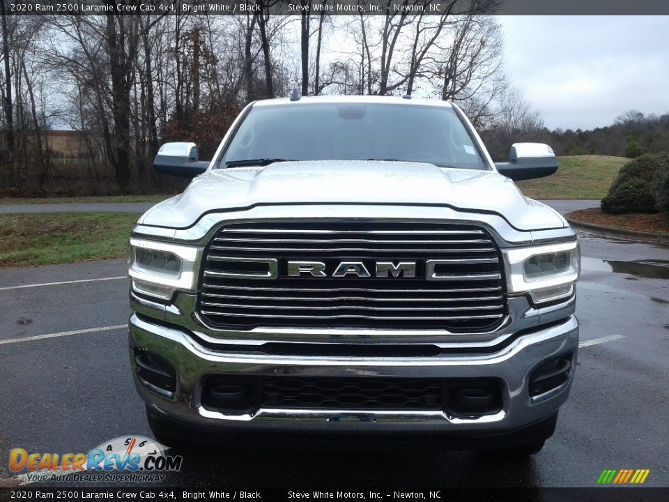 2020 Ram 2500 Laramie Crew Cab 4x4 Bright White / Black Photo #3