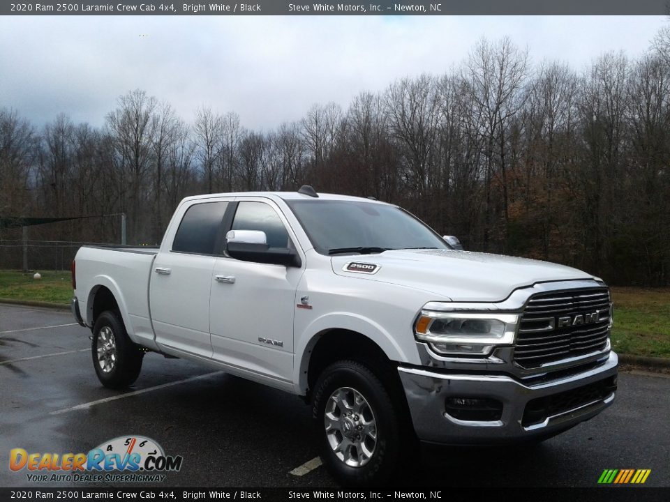 Bright White 2020 Ram 2500 Laramie Crew Cab 4x4 Photo #4