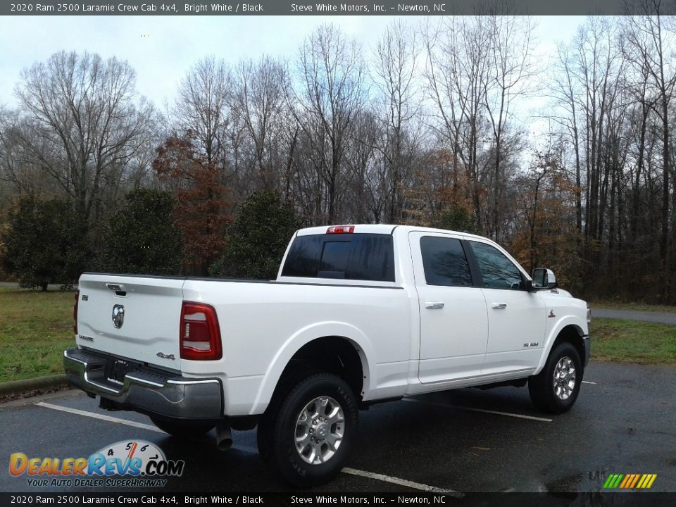 Bright White 2020 Ram 2500 Laramie Crew Cab 4x4 Photo #6
