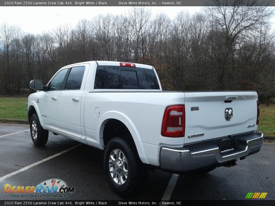 2020 Ram 2500 Laramie Crew Cab 4x4 Bright White / Black Photo #9