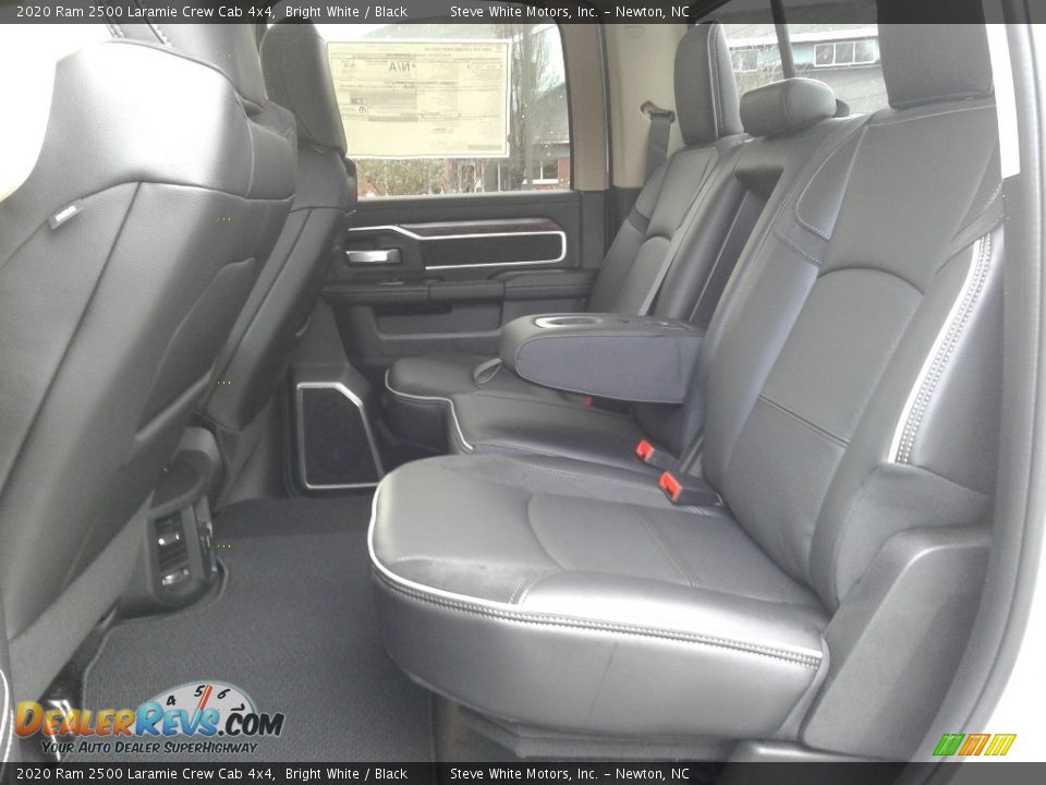 Rear Seat of 2020 Ram 2500 Laramie Crew Cab 4x4 Photo #15