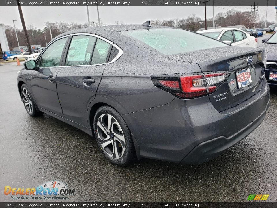 2020 Subaru Legacy 2.5i Limited Magnetite Gray Metallic / Titanium Gray Photo #4