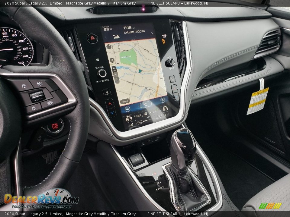 2020 Subaru Legacy 2.5i Limited Magnetite Gray Metallic / Titanium Gray Photo #10