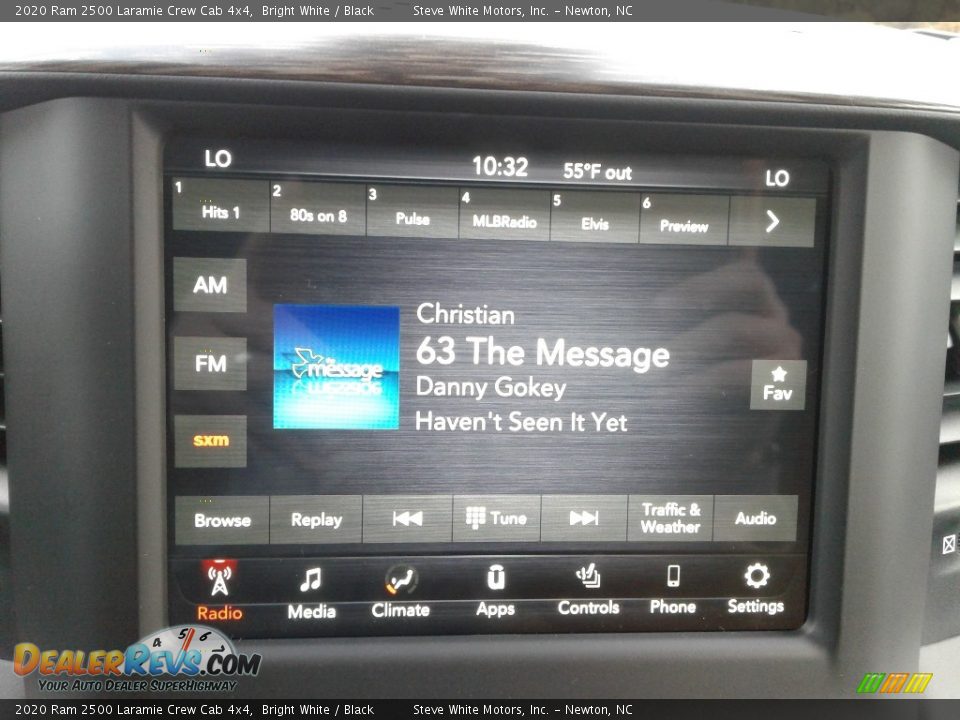 Controls of 2020 Ram 2500 Laramie Crew Cab 4x4 Photo #30