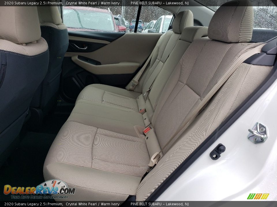 2020 Subaru Legacy 2.5i Premium Crystal White Pearl / Warm Ivory Photo #6