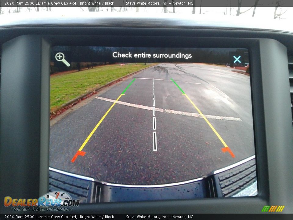 2020 Ram 2500 Laramie Crew Cab 4x4 Bright White / Black Photo #32