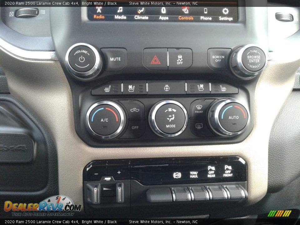 Controls of 2020 Ram 2500 Laramie Crew Cab 4x4 Photo #33