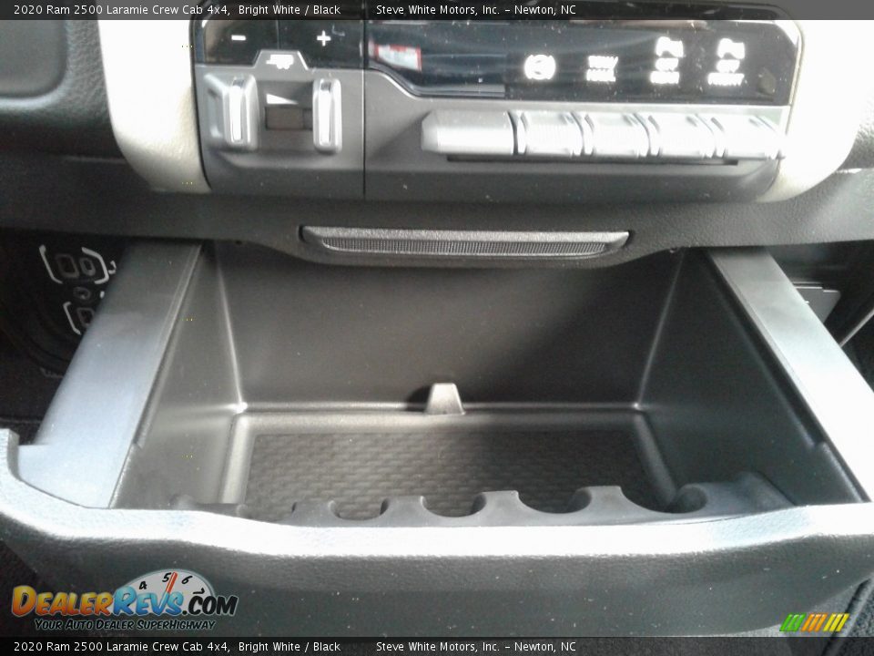 2020 Ram 2500 Laramie Crew Cab 4x4 Bright White / Black Photo #35