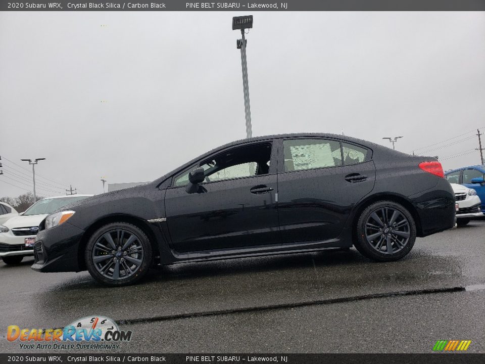 Crystal Black Silica 2020 Subaru WRX  Photo #3