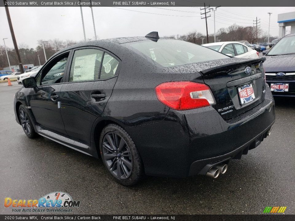 2020 Subaru WRX Crystal Black Silica / Carbon Black Photo #4