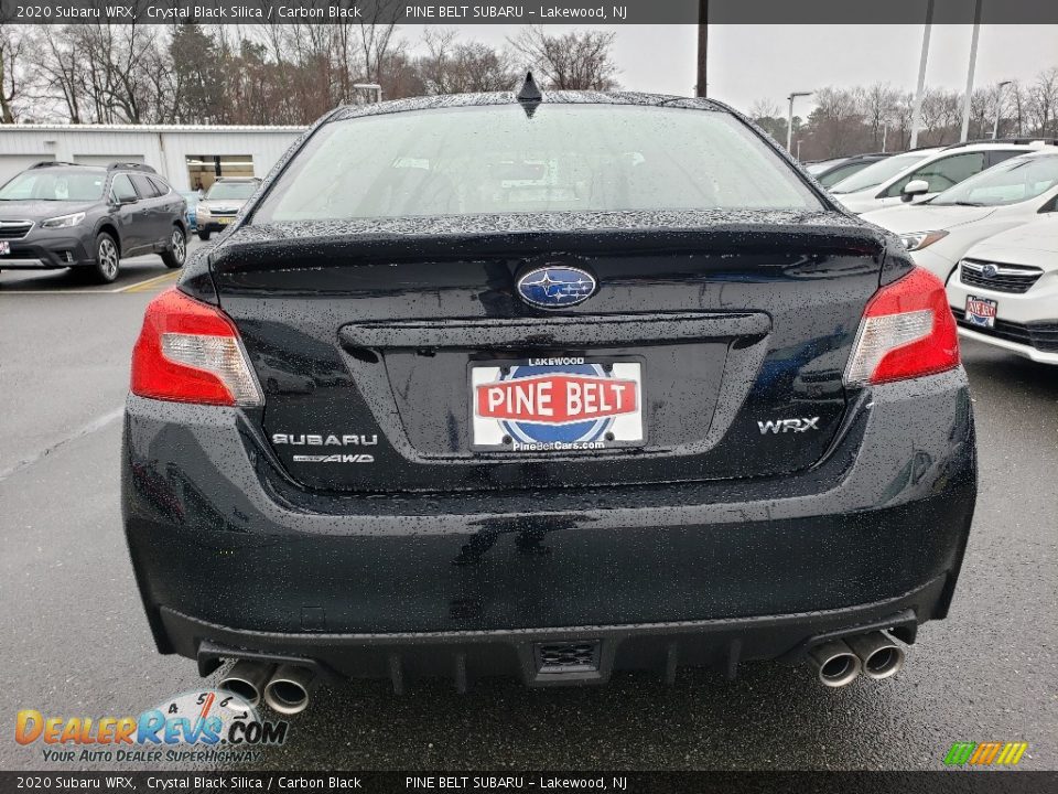 2020 Subaru WRX Crystal Black Silica / Carbon Black Photo #5