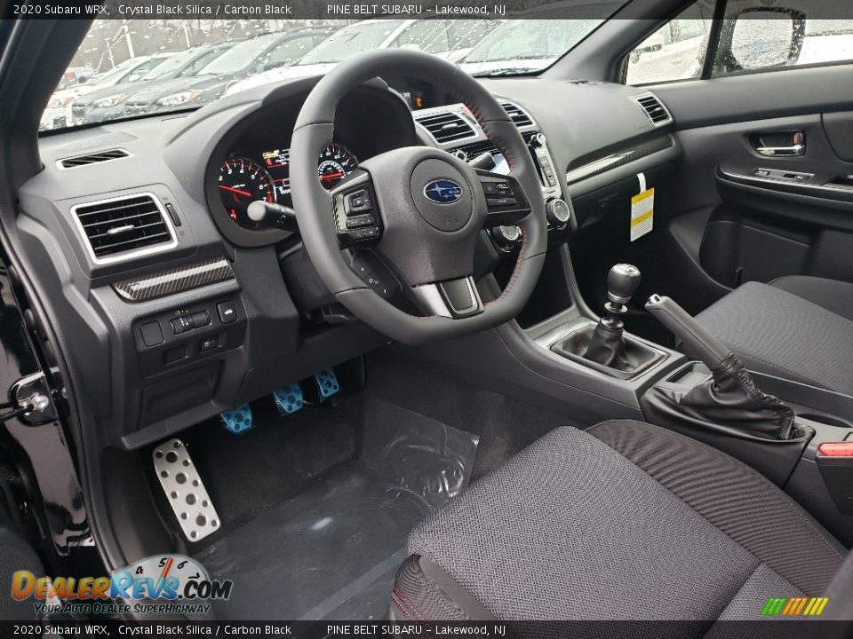 Carbon Black Interior - 2020 Subaru WRX  Photo #7